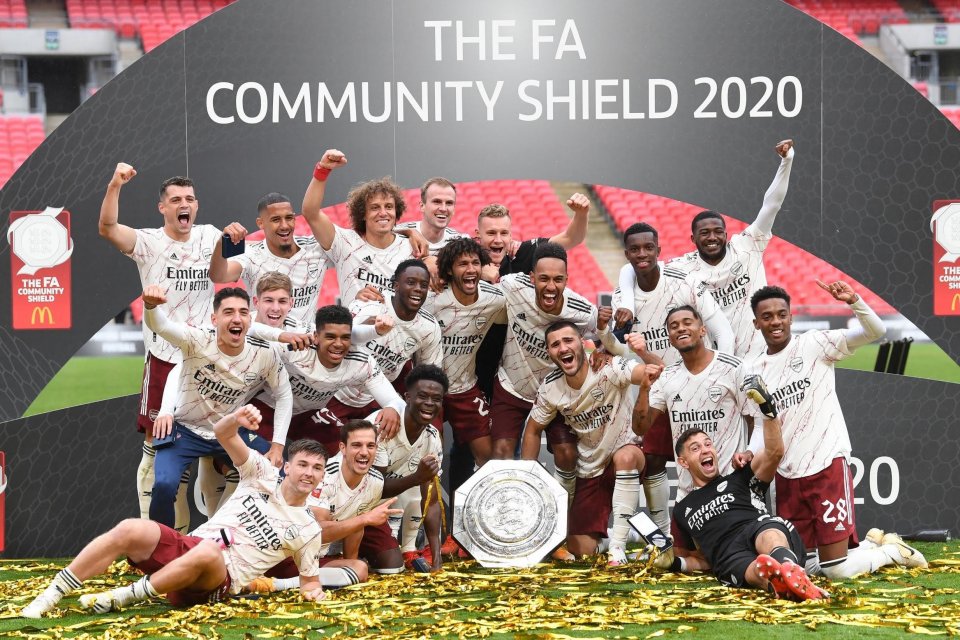 Champion liverpool balikoh community shield Arsenal in ufulalaifi