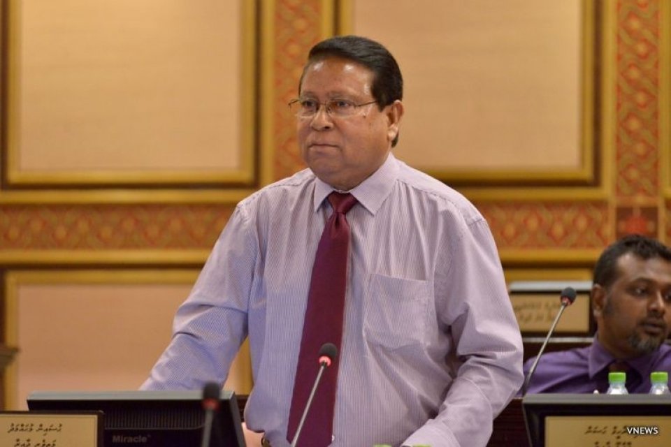 Mathiveree dhaairaa ge kureege membaru Hussain Mohamed avahaara vejje