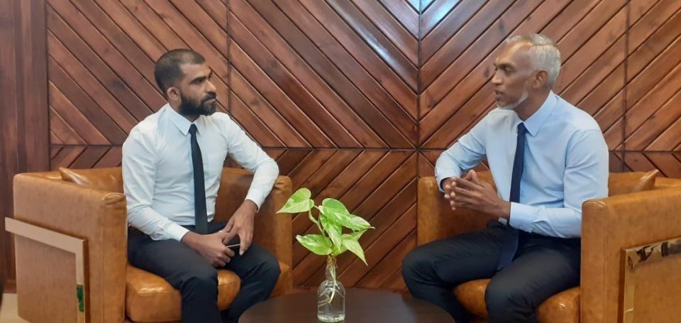 Male' ge rayyithunge boahiyaavahi kamah oi dhaaimee hallakee goathi dhinun: Muizzu