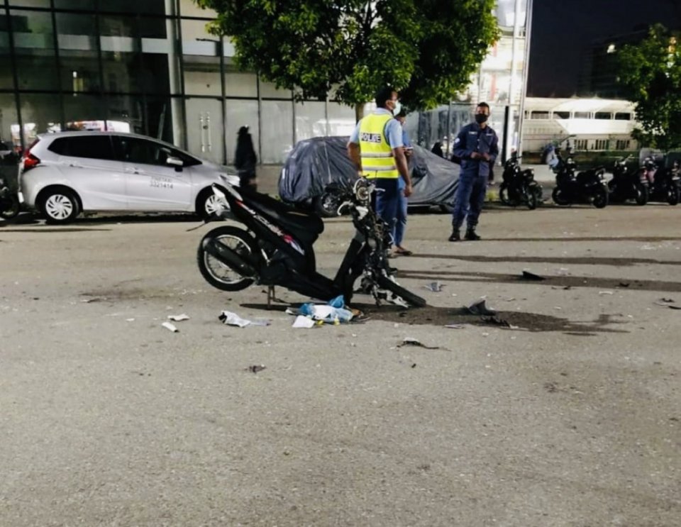 Hulhumale gai nurakkaatheri accident eh salaamiy vee kiriyaa