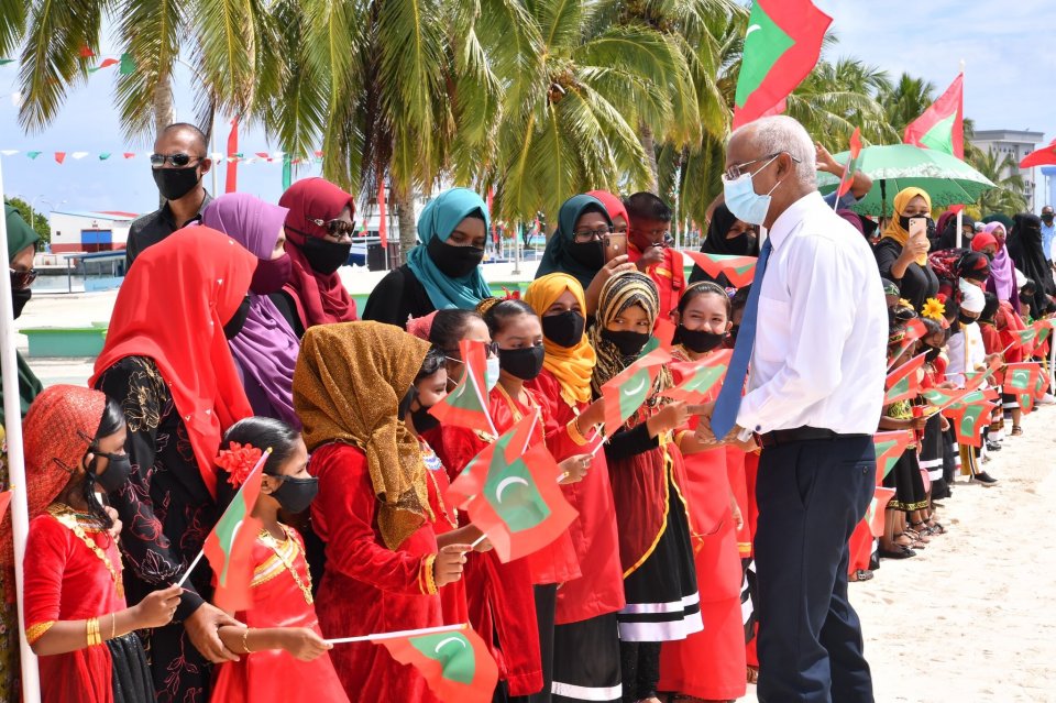 Konme kujjakeeves aniyaain rakkaatherivefaivaa kujjakah vaanjehey: Raees Solih