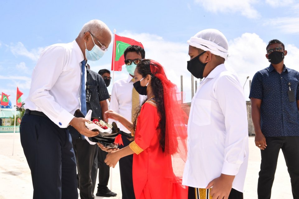 Mi 2 aharu kurevunu masaikathaa medhu fakhuruveri vey: Raees Solih