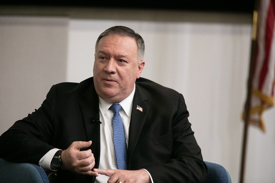 America ge secretary of state Mike Pompeo quarantine ah