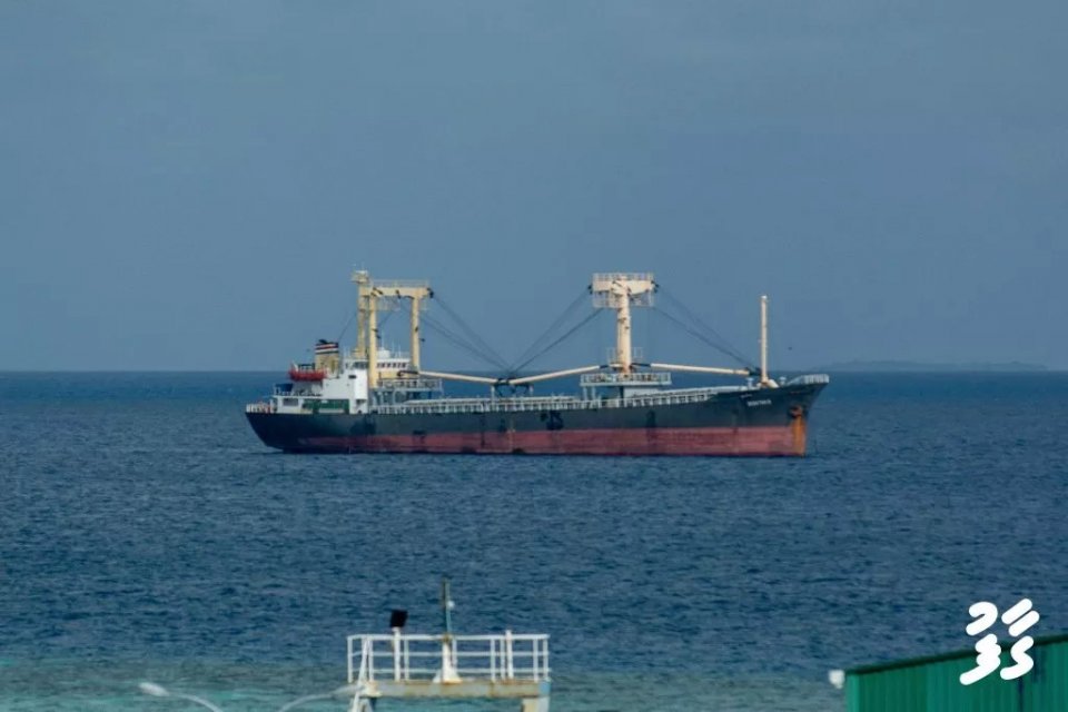 Furathama cargo boat thinadhoo ah bandharu koffi