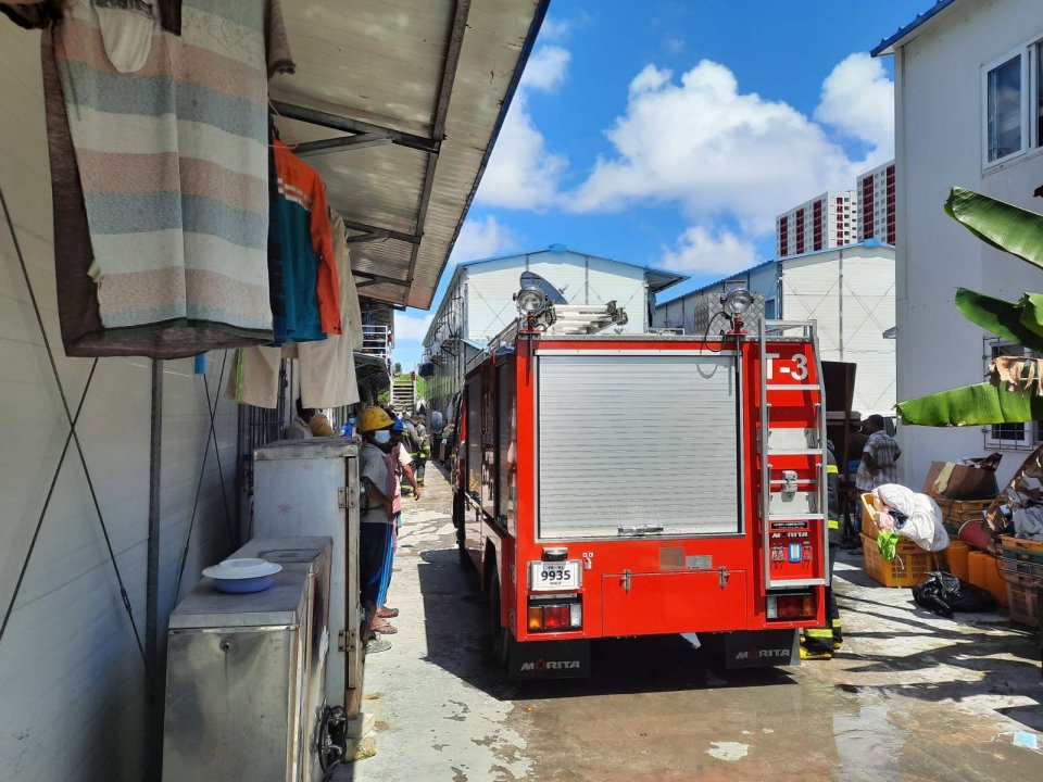 Hiyaa Flat gai bidheyseen thibey accommodation block gai alifaan roavejje 