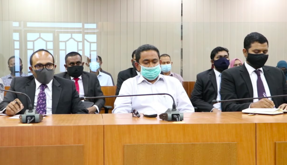 Raees Yameen 14 nukuthaa eh hushahalhai Eid bandhu ge kurin shareeai ninmaidheyn edhefi