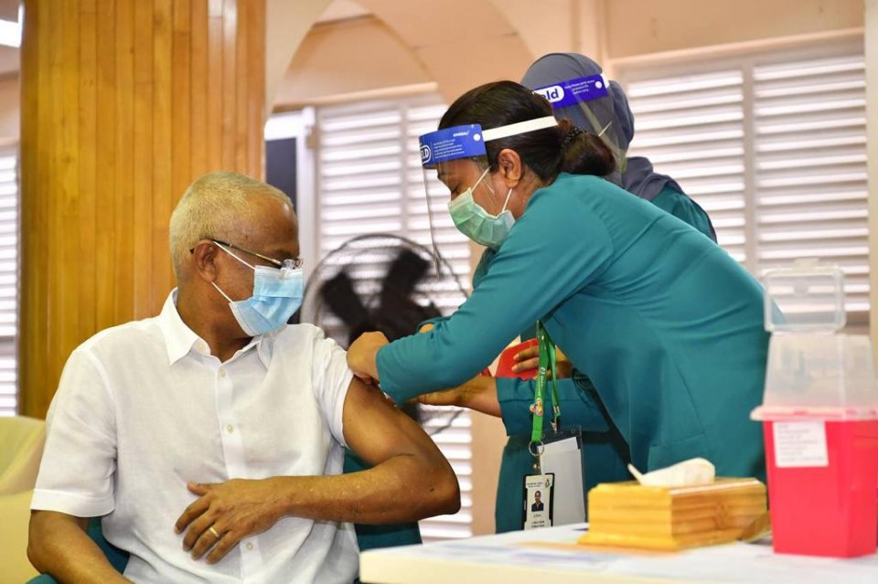 Covid vaccine jahan fashai, Raees Solih vaccine jassavaifi