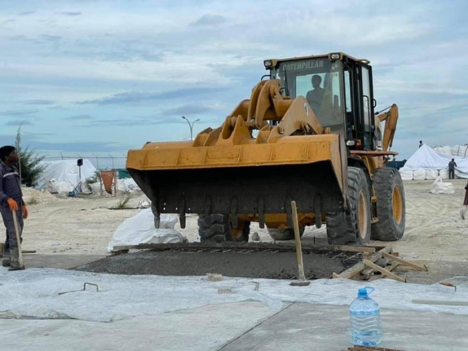 Thinadhoo regional port ge 30% nimijje