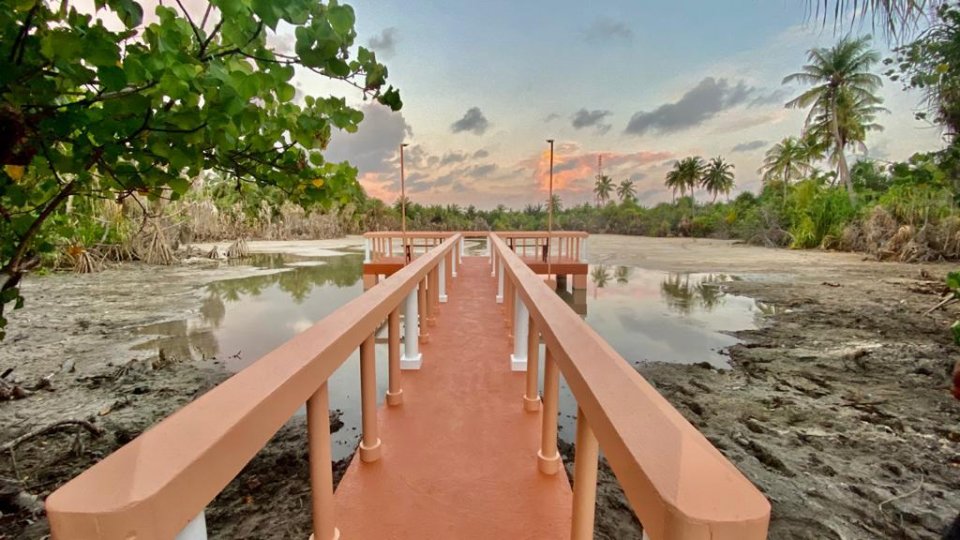 BML ge ehee aaeku Nadella kulhee sarahahdhu gai Eco park eh