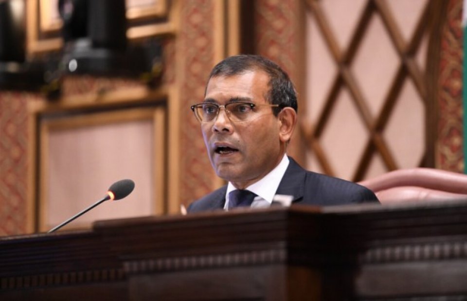 Thahugeegu ge mauloomaathu Raees Office in hoadhan jehey thee Nasheed kanbondu vey: Dhonbiley