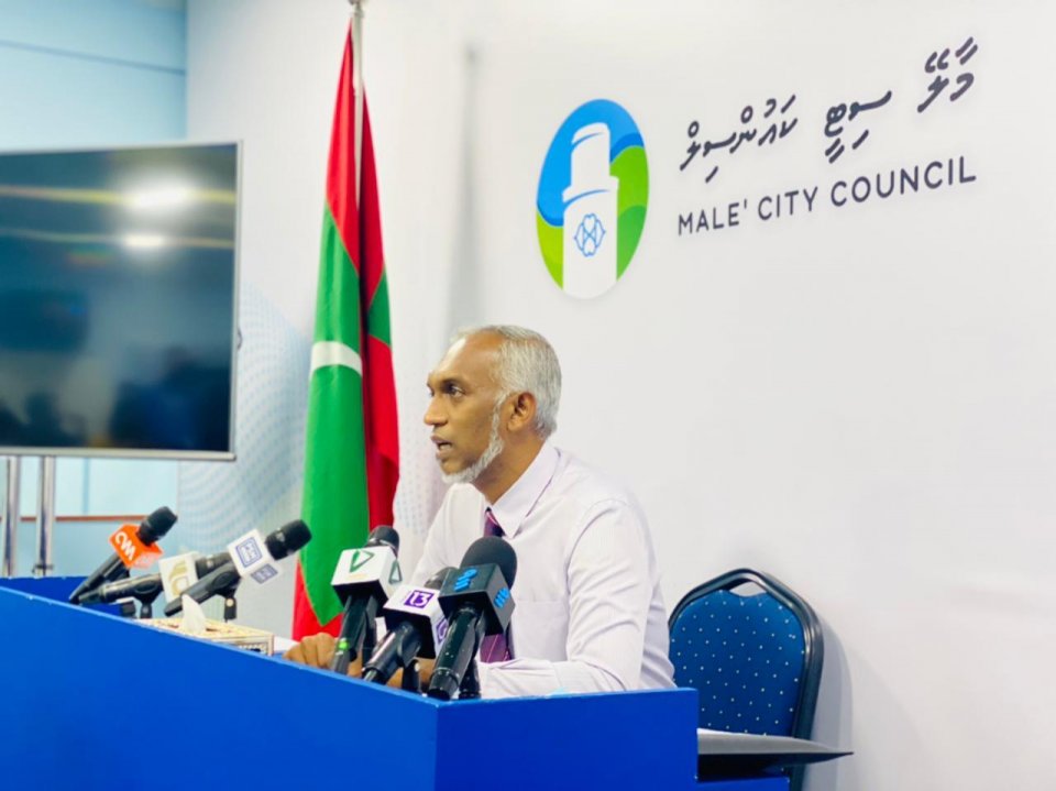 Male' City Council ge masaikahthakuge thafaashisaabu aamukoffi