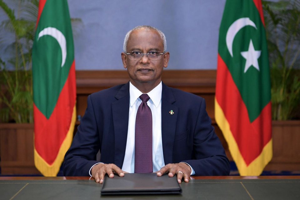 Thimaavehttah gellunmeh nulibeyne gothah amaluthah battan kuran jehey: Raees Solih