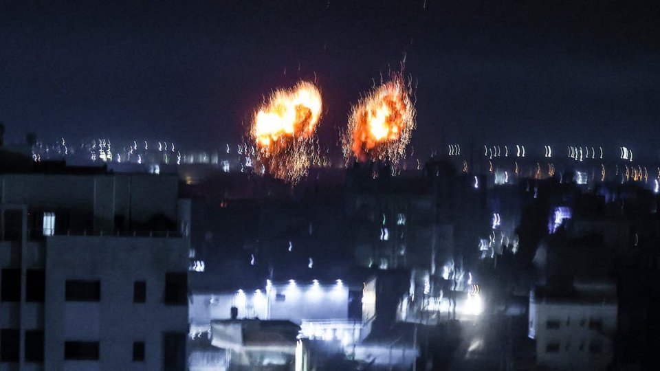 Israel in anehkaa ves Gaza ah hamala dheyn fashaiifi