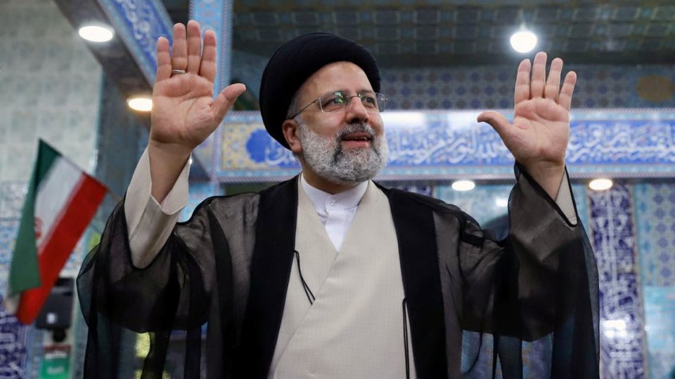 Iran ge aa raeesakah Ebrahim Raisi inthihaabu vejje