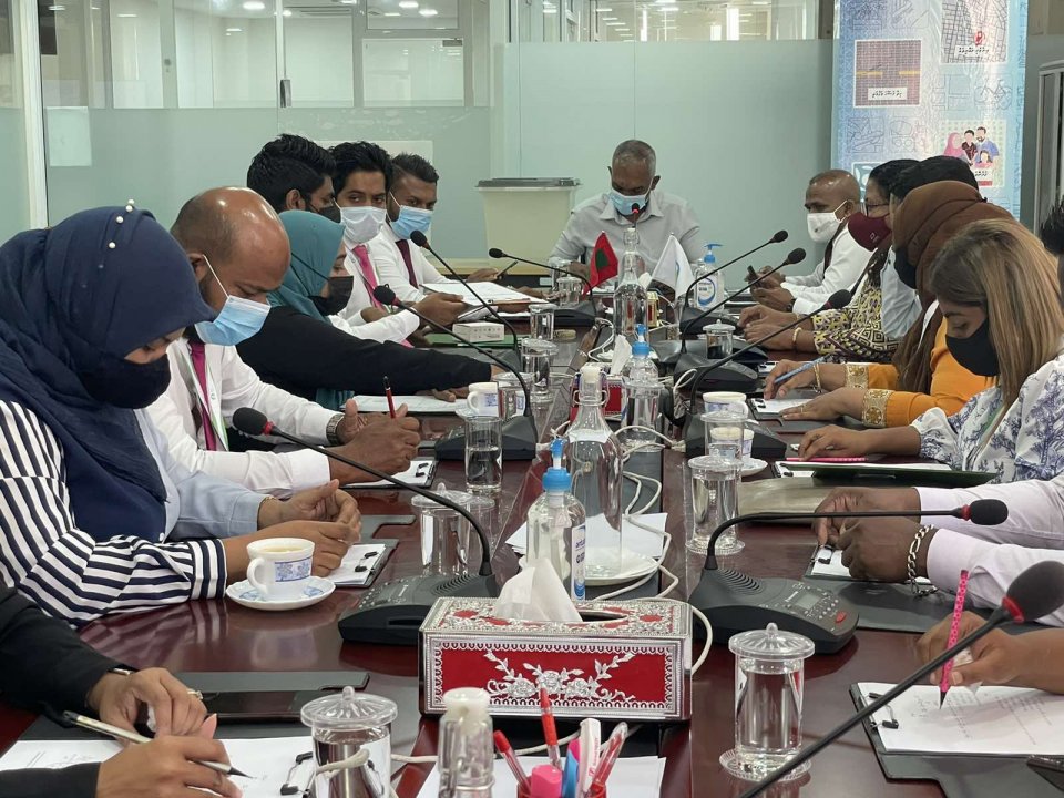 City council in Male' ge eki sarahahdhu thakugai ithuru camera harukuranee