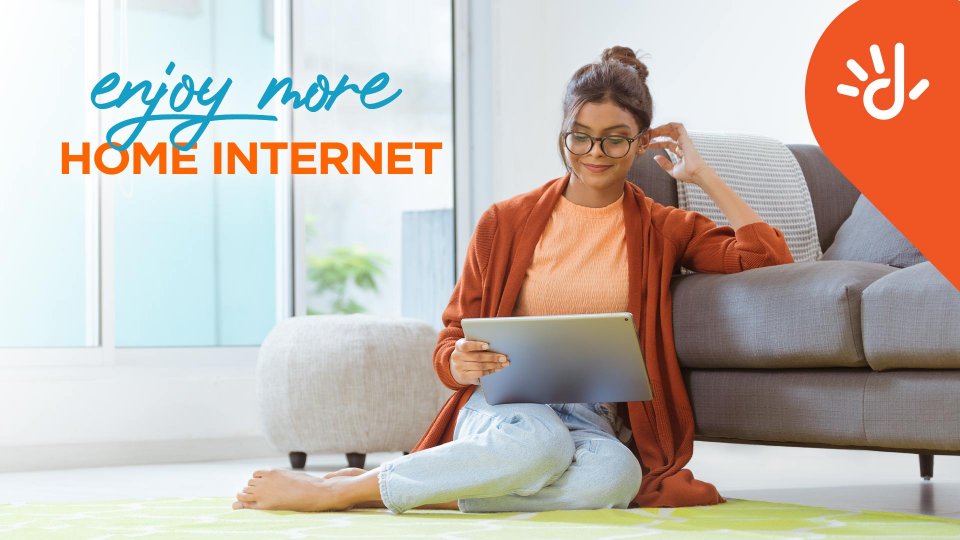 Dhiraagu ge home internet package ah bodu badhaleh genesfi