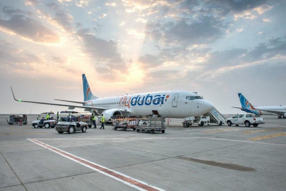 Fly Dubai in Addu ah fashaa dhathuruthah faskoffi