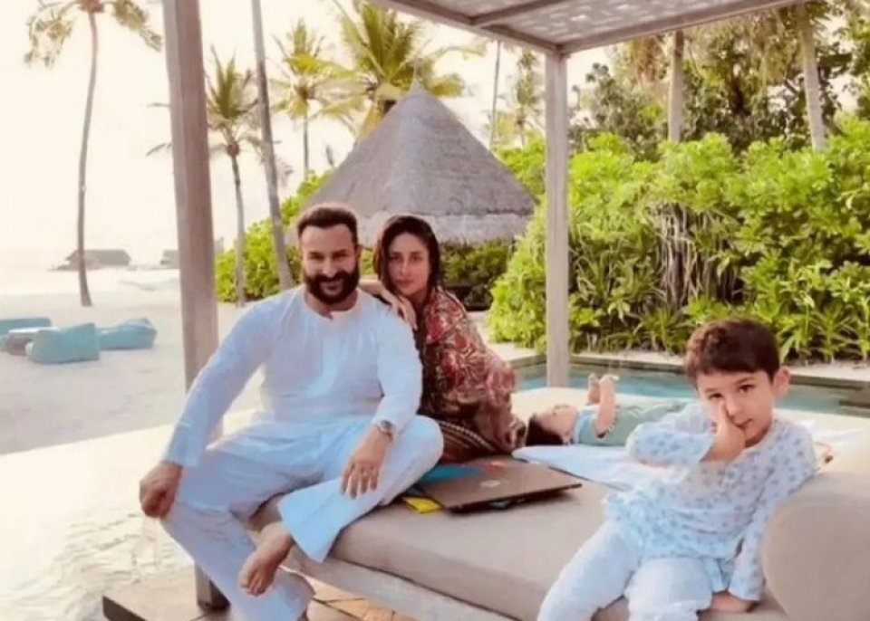 Saif ge ufandhuvaa gulhigen aanmu kuri photo in Raajjeyge reethikan!