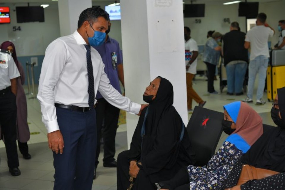 Naibu raees ah Velana airport ge shakuvaa ossaalaifi