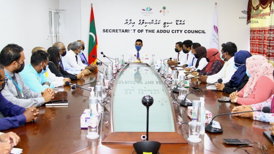 Vazeefa dhinumugai Addu meehunnah iss kan dhinumah council in edhijje