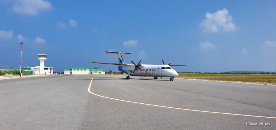 Madivaru airport ah furathama test flight jassaifi