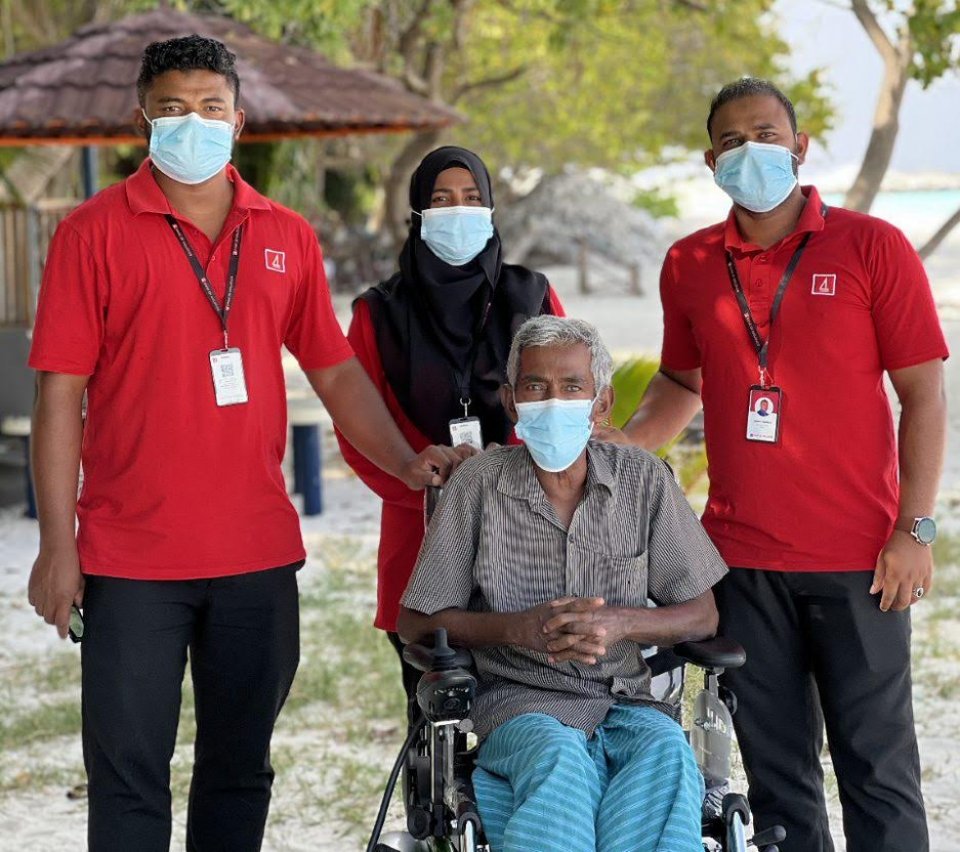 BML in 20 rashakah motorized wheel chair hadhiyaa koffi