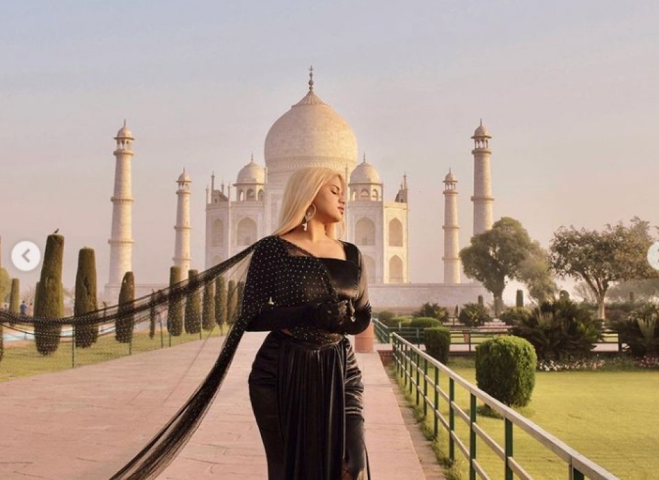 Taj Mahal gai cake felhi kama bune Kaizeen aammunnah olhuvalaifi