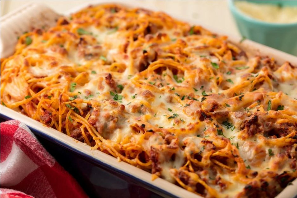 Roadha malaafaiy: Oven baked Spaghetti