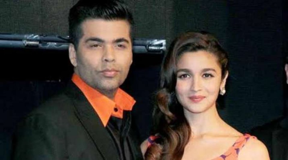 Alia Bhatt badubodukan en'gumun Karan Johar rovijje