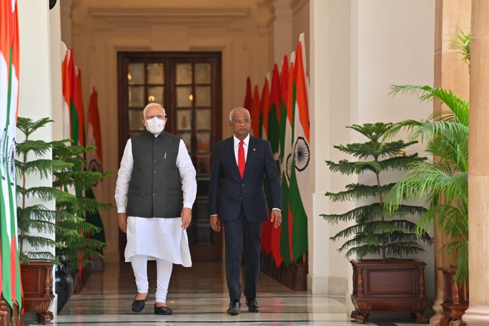 Raees Solih india ah kuravvaa dhathurufulhu