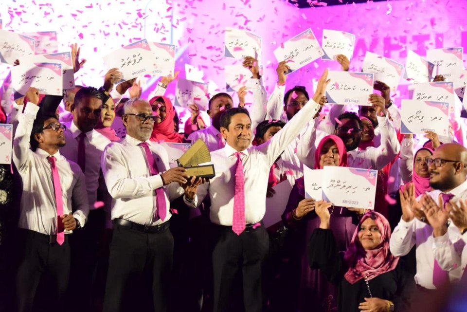 Running mate aku ihthiyaaru kuran dhacheh nei, party gai gaabil beyfulhun ebathibi: Raees Yameen