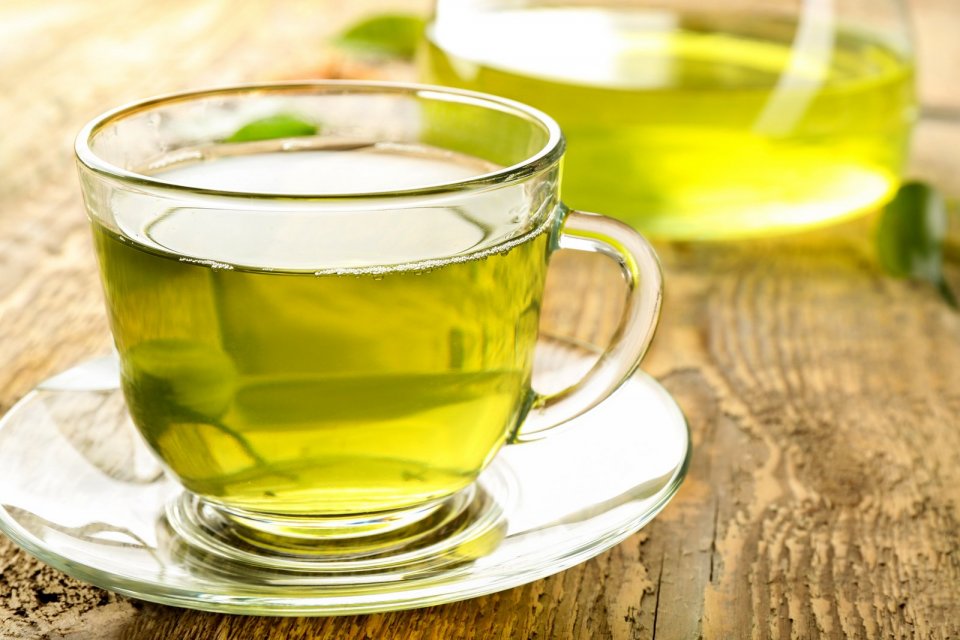 Nudhahkaa vaahaka: Green Tea in gehlun ves libey!