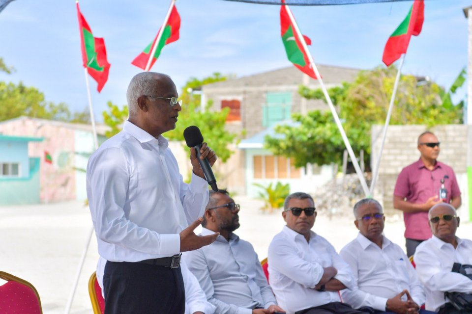 M.Maduvvari bandharu hedhigendhaanee rayyithun edhey gothah: Raees