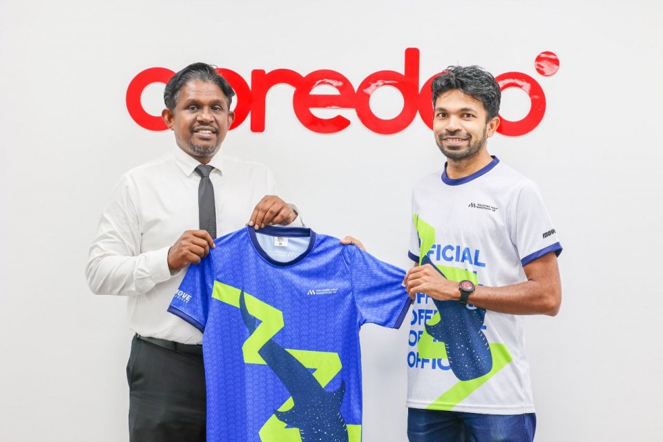 Maldives half maratan ge digital partner akah ooredoo