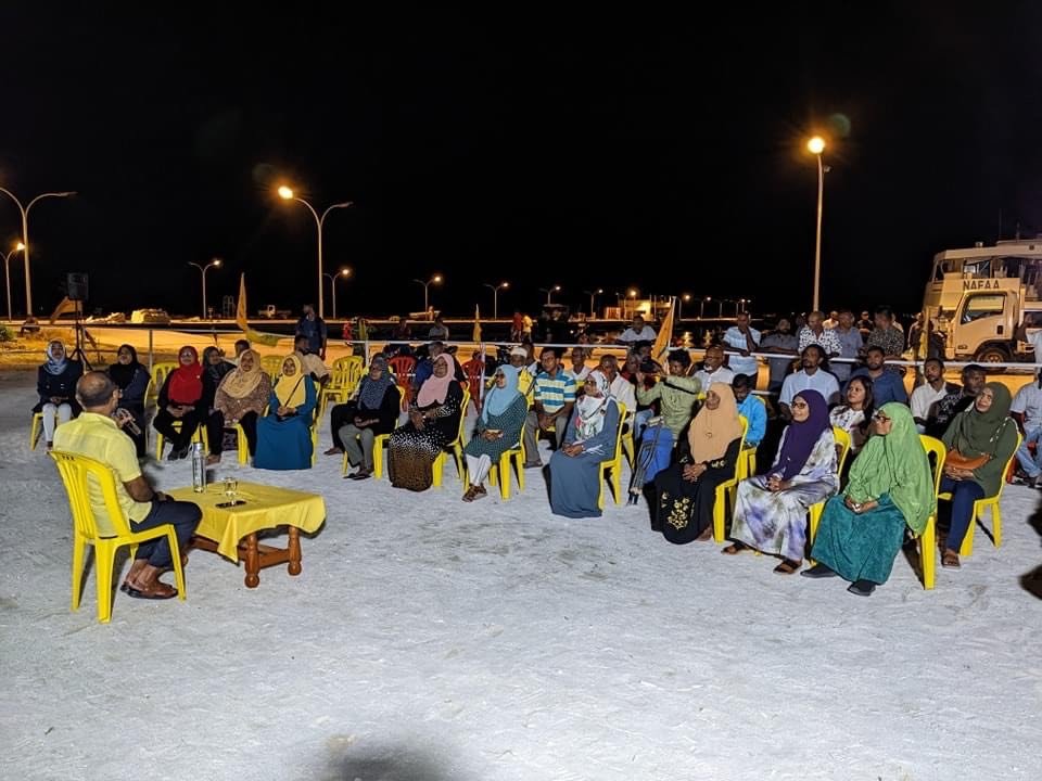 Sarukaarah thaaedhu libeyny Addu ah focus koggen: Raees Nasheed