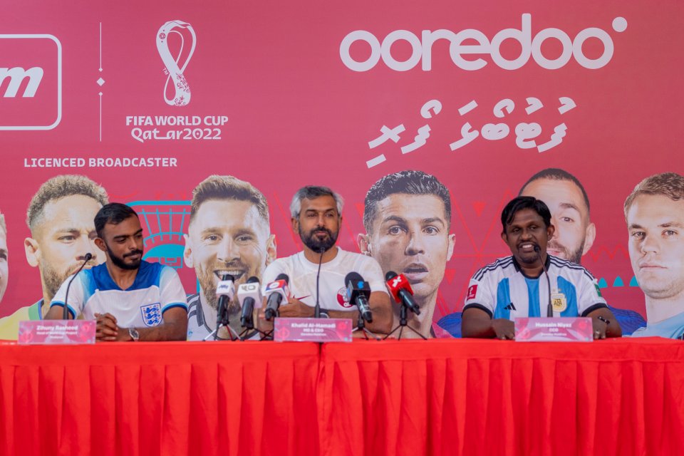 Ooredoo in world cup ge match thah komme thaakun balaalevey offer thakaai inaamu dhenee