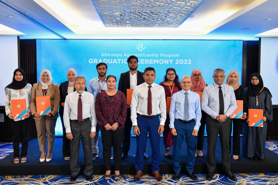 Dhiraagu apprenticeship program 15 dharivaraku furihama koffi