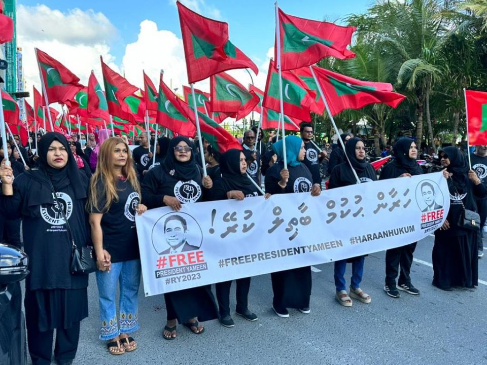 Yameen ge nan nethiyyaa riyasee inthikhaabu bavvan furusatheh nudheynan: Adhurey