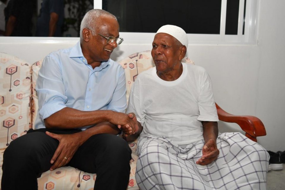 Raees Solih ge riyaasee primary campaign atholhu therein