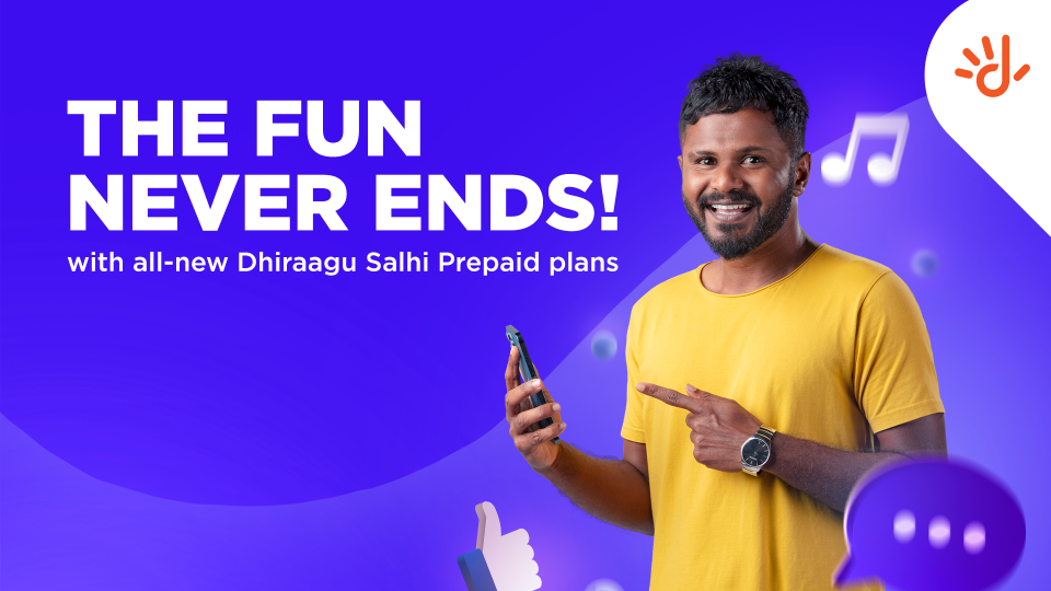 Dhiraagu mulhin aa salhi prepaid plans aaeku ithurah majaakollaa!