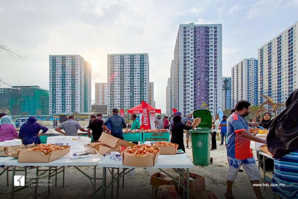 Hulhumale ge 2 vana fiyavaheegai barbecue area eh hadhaifi