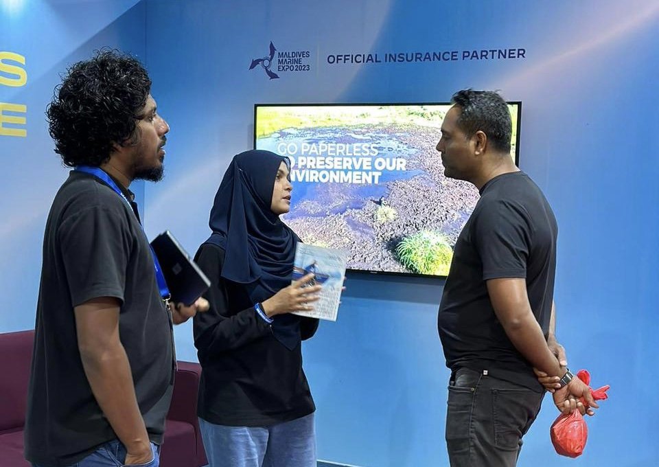 Marine expo ge Allied ge stall ah bodu tharuheebeh!