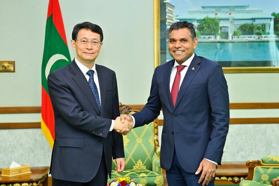 Raajje ge tharaggee gai china ge ehy varah bodu: VP Faisal