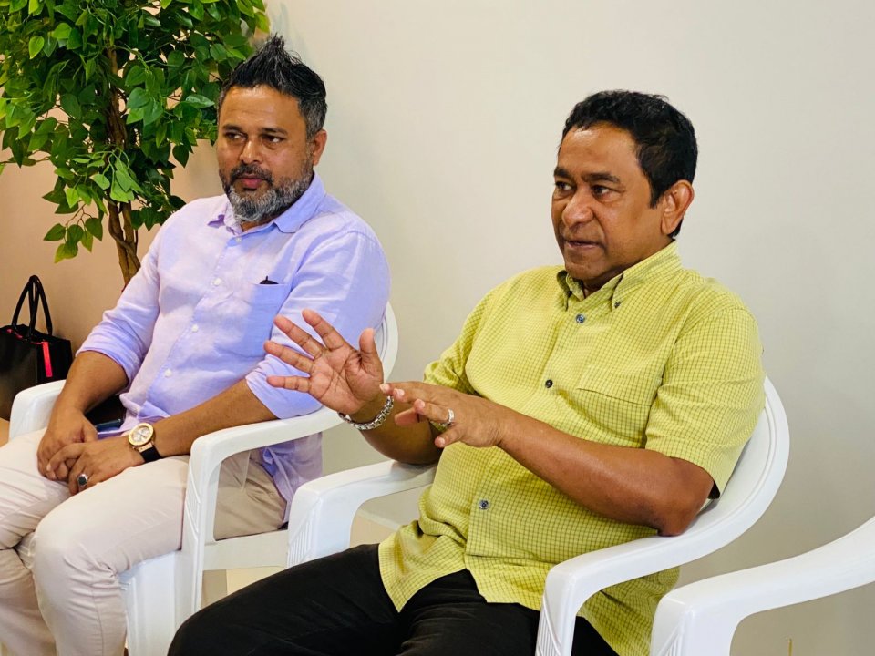 Rameez ge massala bely Raees Yameen ge irushaadhu libigen: Shiyam