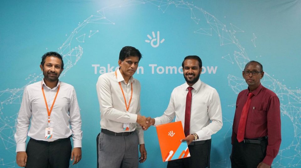 Mathee aruthaverin ge inaamu ge title partner akah dhiraagu