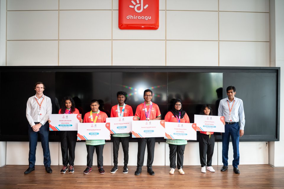 Special Olympics World Game gai raajje hoadhi kaamiyaabu Dhiraagu faahaga koffi