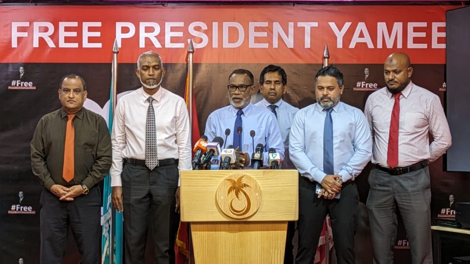 Candidate akee Raees Yameen, vaadha kuravvaane: Idhikolhu