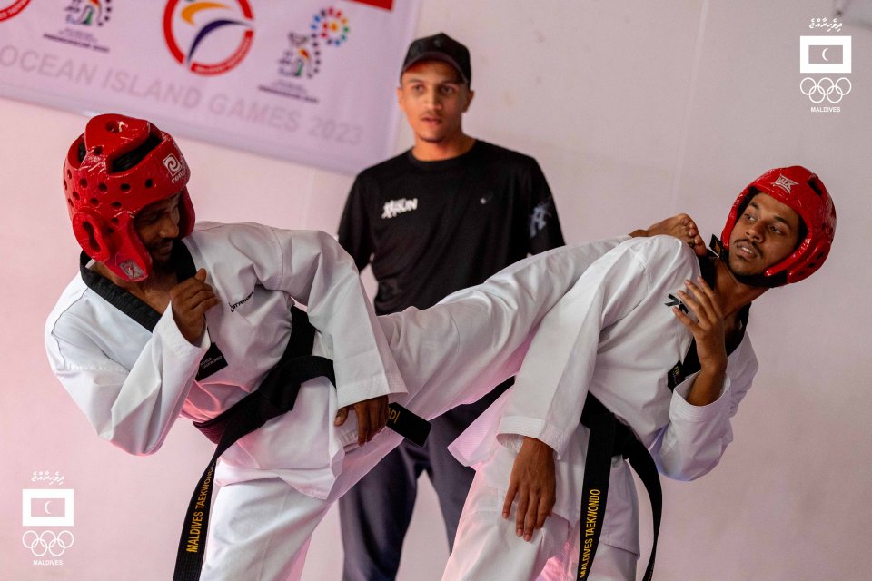 IOIG Taekwondo ge amaazakee raajje ah run medal