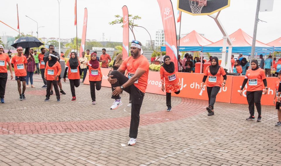 Dhiraagu road race ge official partner akah kurimathilumuge furusath