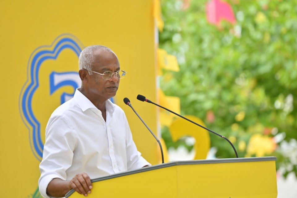 Hamaekani gothakee alhugandhah vote dhinun: Raees Solih